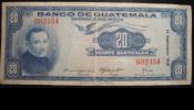 Billetes de 1948 de primera serie y varios mas coleccionables de Guatemala