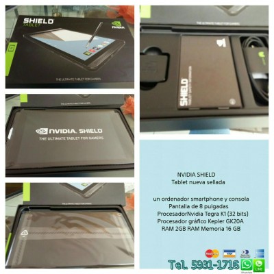 En venta tablet Nvidia shield nueva sellada con garantia de 3 meses