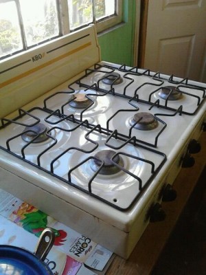 Estufa de mesa 6 hornillas