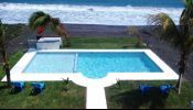 Chalet Frente al Mar, Nuevo, Casa de playa, Alquilo disfruta de un buen descanso, 2.5 hacia Monterrico, 56324665