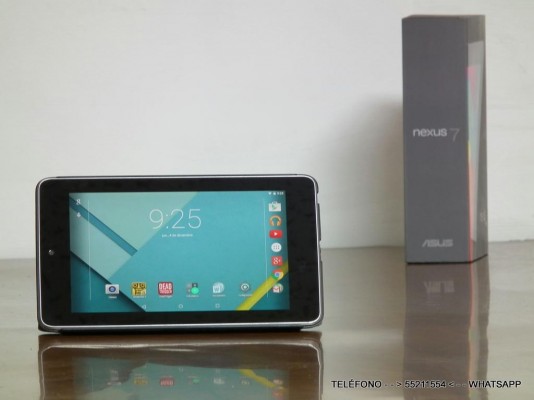 Tablet Nexus 7 16GB 1GB RAM Quad core Android 5 Lollipop Mejor que Samsung Galaxy Tab 4 3 y iPad 2 y mini SE DA GARANTIA