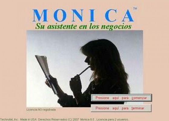Soporte del Programa para contabilidad Monica