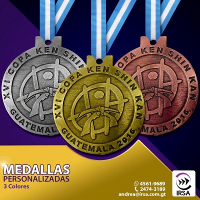 Medallas Personalizadas 3D, Diferentes Tamaños Y Estilos