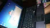 Ganga de laptop negra marca HP