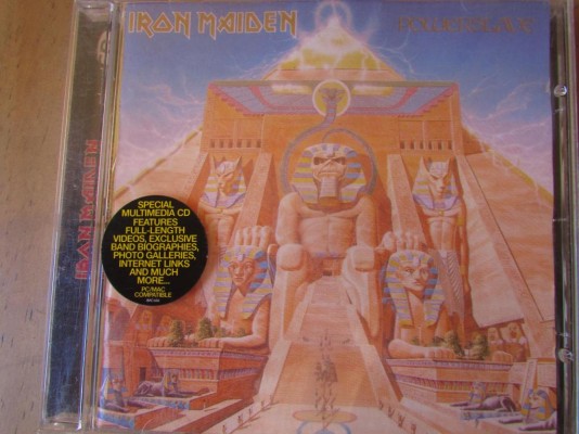 Vendo CD Original de Iron Maiden Powerslave