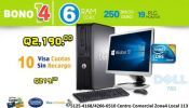Computadoras DELL DDr3 Con 6Gb RAM 250Gb Disco Duro 10 Visa Cuotas Q219.00