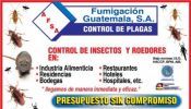 Fumigadora, Fumigación y Control de Plagas AFSA, control contra el Zika, Chikungunya y el dengue, fumigacion
