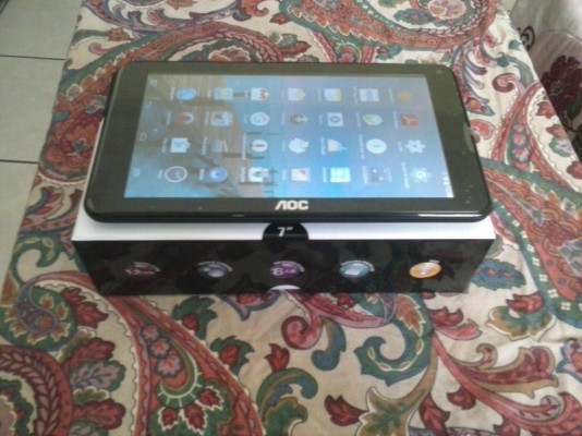 En venta Tablet AOC Modelo F702Nueva.