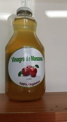 vinagre de manzana 100 organico 1LITRO