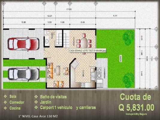 Gran oportunidad de vivir Dentro de la Ciudad Q.4,976 Condominio completo sector residencial cerca del Naranjo