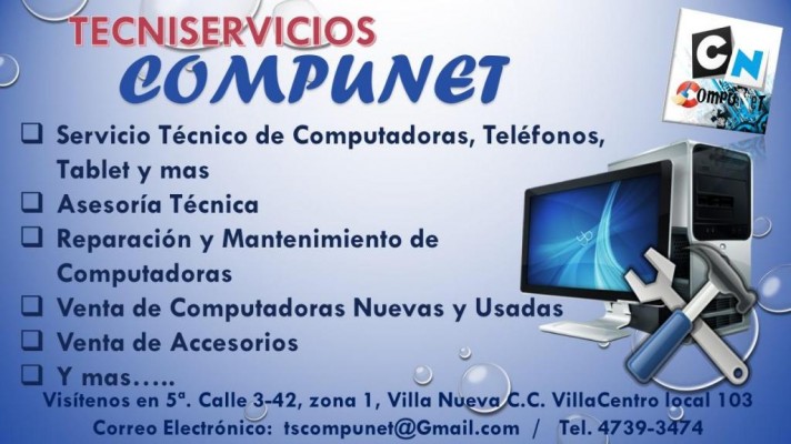 TSCOMPUNET SERVICIO DE COMPUTADORAS