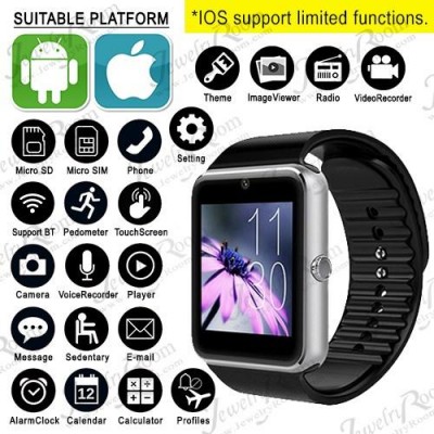 Smartwatch DZ09 y GT08 Reloj y celular con camara se sincroniza con celular android