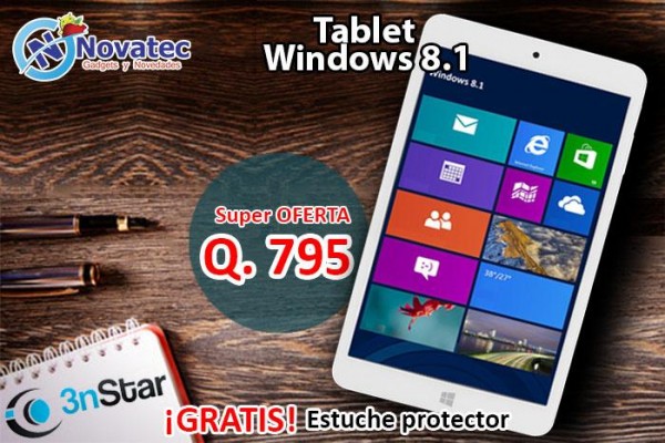 Oferta de tablet 3nstar windows 8.1